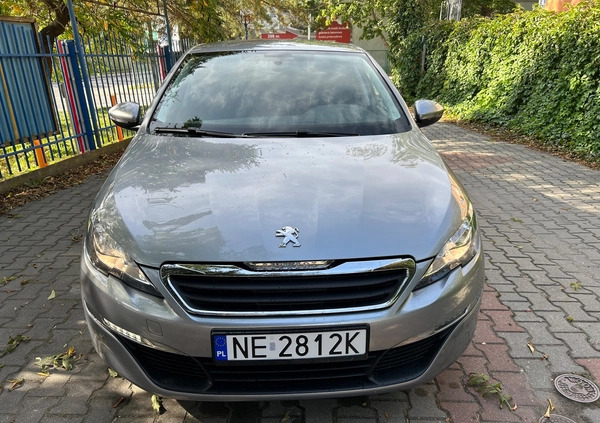 Peugeot 308 cena 26900 przebieg: 190023, rok produkcji 2015 z Pakość małe 121